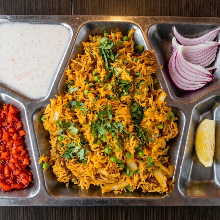 Delicious Lamb Biryani Awaits