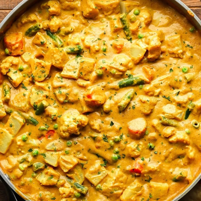 Vegetable Korma.
