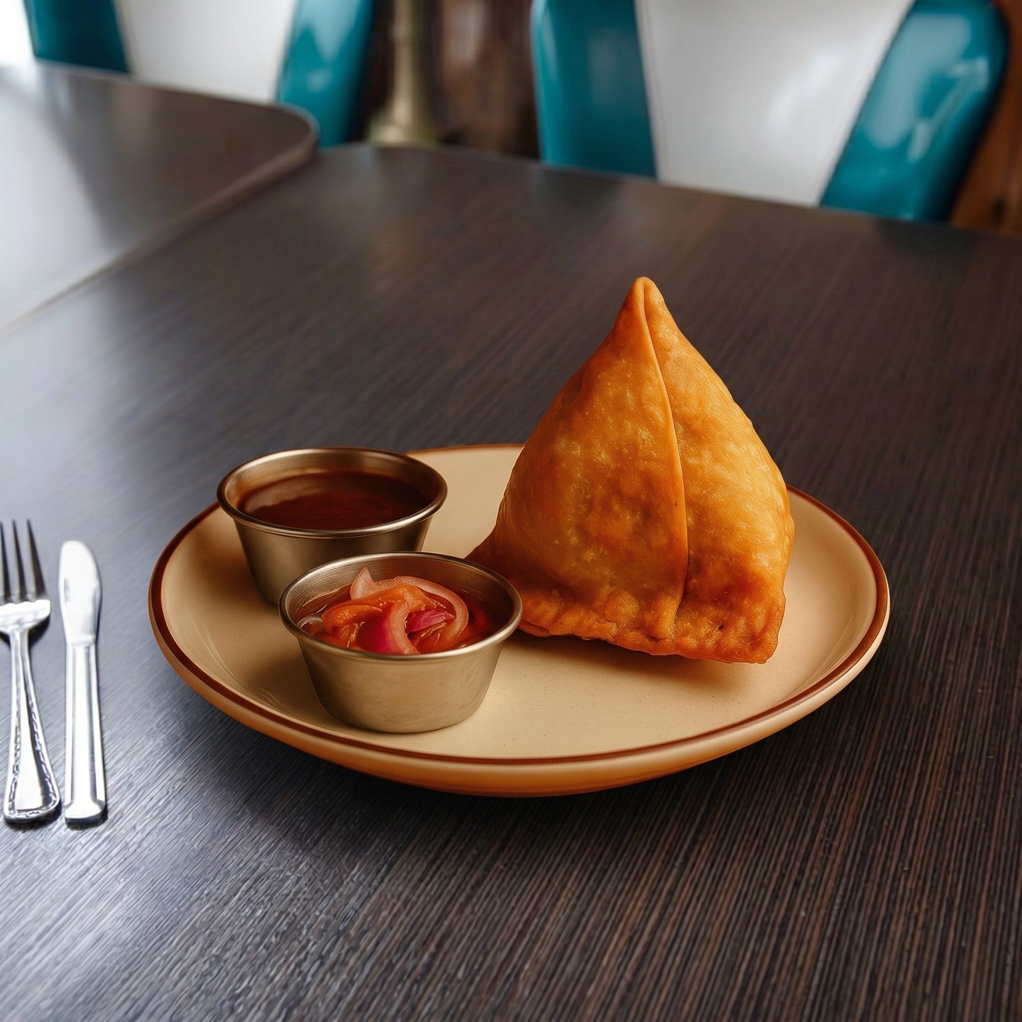Veg. Samosa.