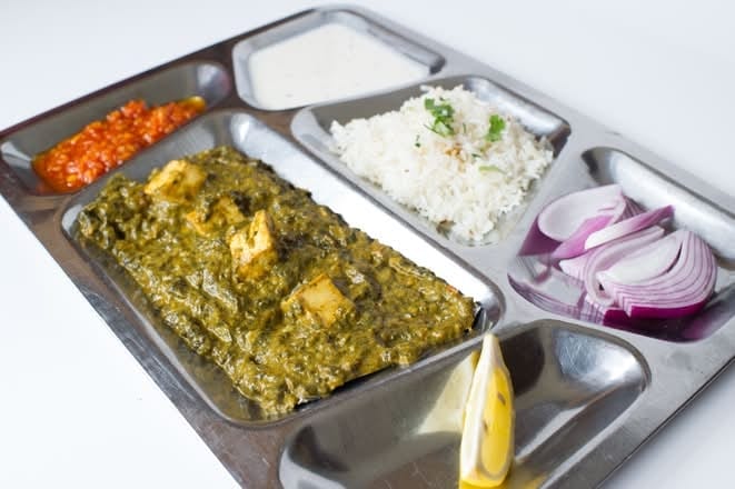 Saag Paneer.